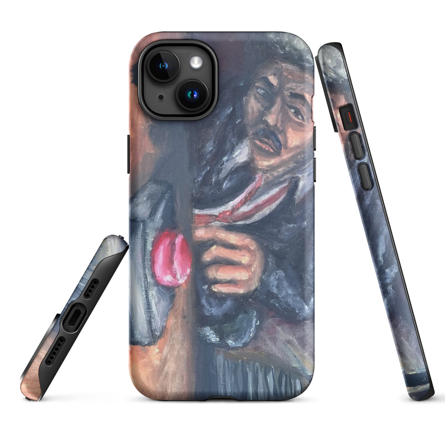 Red Button - Tough Case for iPhone®